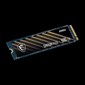 MSI SPATIUM M450 PCIe 4.0 NVMe M.2 500GB PCI Express 4.0 3D NAND