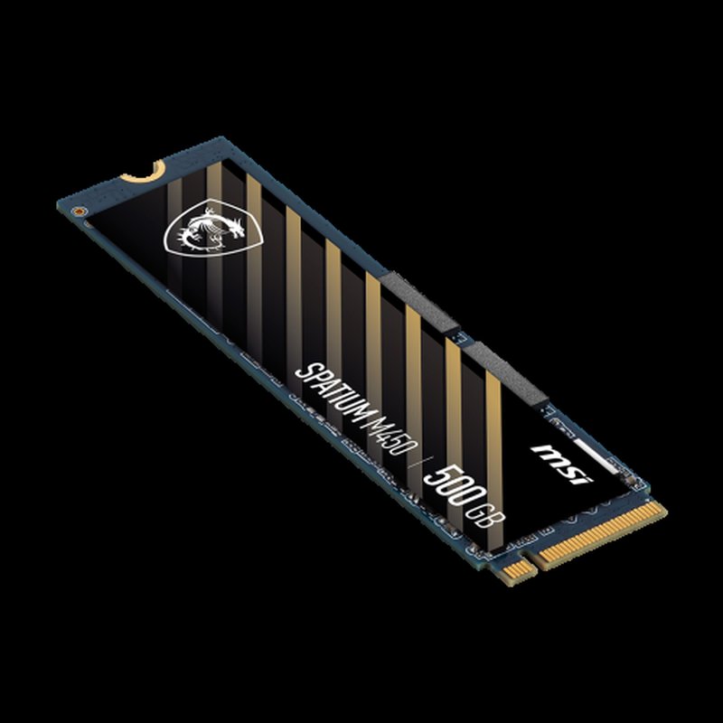 MSI SPATIUM M450 PCIe 4.0 NVMe M.2 500GB PCI Express 4.0 3D NAND - Imagen 3