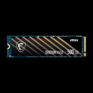 MSI SPATIUM M450 PCIe 4.0 NVMe M.2 500GB PCI Express 4.0 3D NAND