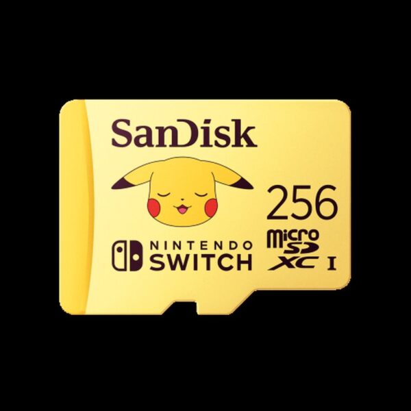 MicroSD Nintendo Pokemon Pikachu 256GB