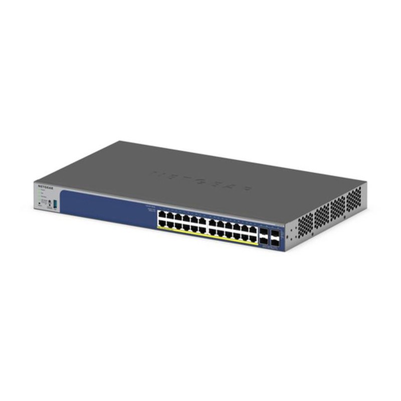 NETGEAR GS728TXP L2/L3 10G Ethernet (100/1000/10000) Energía sobre Ethernet (PoE) Negro - Imagen 2