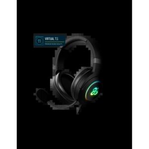 Alternative view of Auriculares Gaming Newskill Sobek Inalambrico Rgb