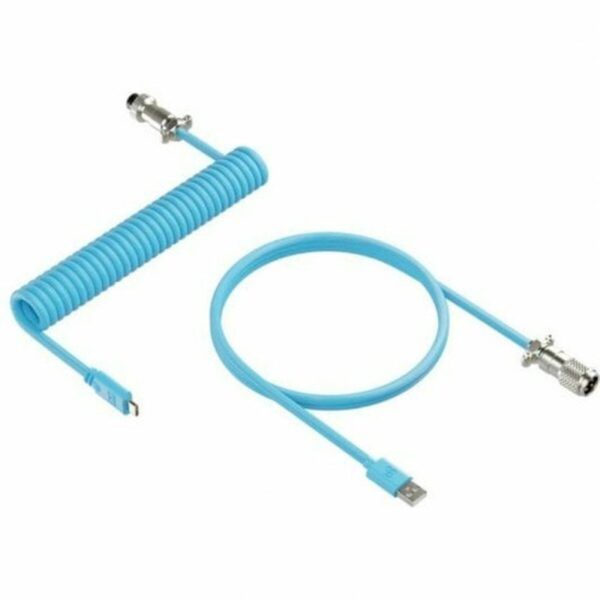 NEWSKILL CABLE COIL USB-C AZUL NS-AC-COILC-B