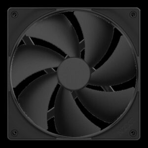 Alternative view of NZXT F140P Carcasa del ordenador Ventilador 14 cm Negro 1 pieza(s)