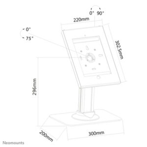 Neomounts by Newstar soporte de iPad/ iPad Air/ iPad Pro 9.7" Neomounts by Newstar soporte de iPad/ iPad Air/ iPad Pro 9.7"