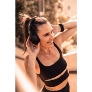 Our Pure Planet OPP049 auricular y casco Auriculares Inalámbrico Diadema Llamadas/Música/Deporte/Uso diario Bluetooth Negro