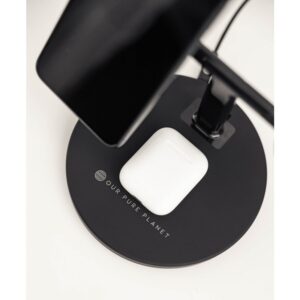 Our Pure Planet OPP128 cargador de dispositivo móvil Smartphone Negro CC Cargador inalámbrico Carga rápida Interior Our Pure Planet OPP128 cargador de dispositivo móvil Smartphone Negro CC Cargador inalámbrico Carga rápida Interior