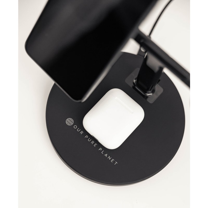 Our Pure Planet OPP128 cargador de dispositivo móvil Smartphone Negro CC Cargador inalámbrico Carga rápida Interior Our Pure Planet OPP128 cargador de dispositivo móvil Smartphone Negro CC Cargador inalámbrico Carga rápida Interior - Imagen 4