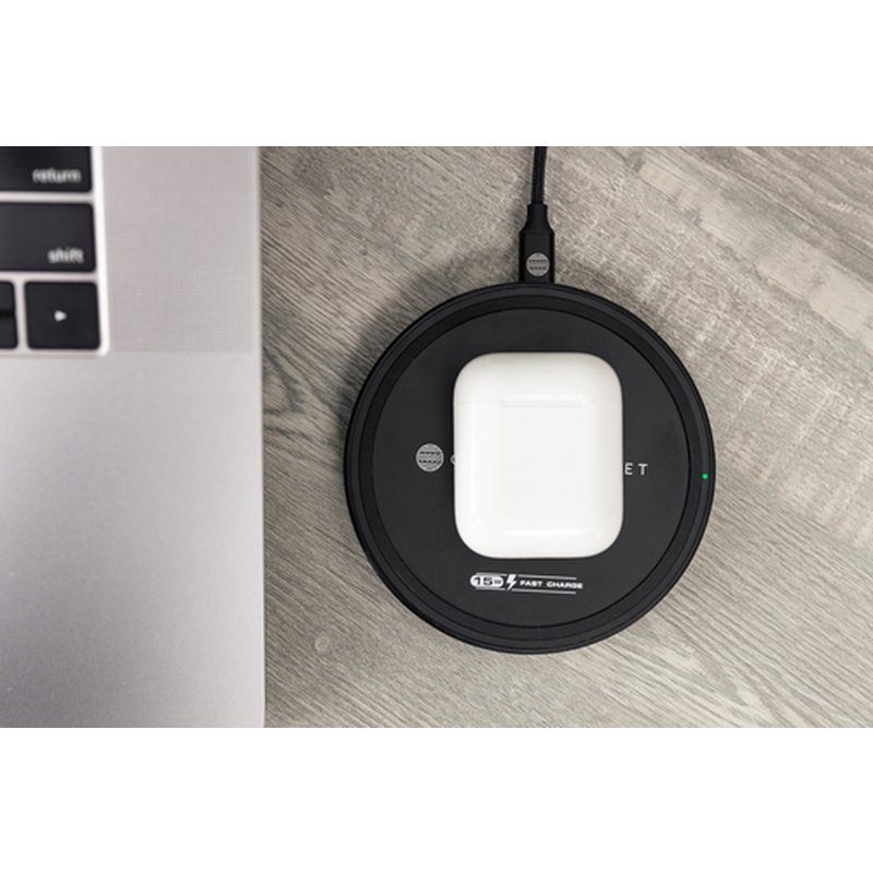 Our Pure Planet OPP130 cargador de dispositivo móvil Smartphone Negro CC Cargador inalámbrico Carga rápida Interior Our Pure Planet OPP130 cargador de dispositivo móvil Smartphone Negro CC Cargador inalámbrico Carga rápida Interior - Imagen 7