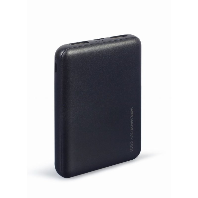 BATERIA EXTERNA UNIVERSAL GEMBIRD 5.000MAH 2XUSB BLACK