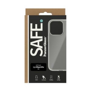 PanzerGlass SAFE CASE IPHONE 2022 6.1 PRO TRANSPARENT 2022 6.1IN PRO funda para teléfono móvil Transparente PanzerGlass SAFE CASE IPHONE 2022 6.1 PRO TRANSPARENT 2022 6.1IN PRO funda para teléfono móvil Transparente