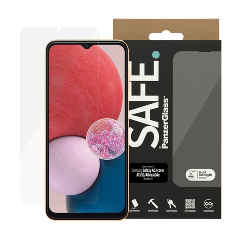 PanzerGlass SAFE GALAXY A03 CORE/A13 5G CASE FRIENDLY Protector de pantalla Samsung 1 pieza(s) PanzerGlass SAFE GALAXY A03 CORE/A13 5G CASE FRIENDLY Protector de pantalla Samsung 1 pieza(s) - Imagen 2