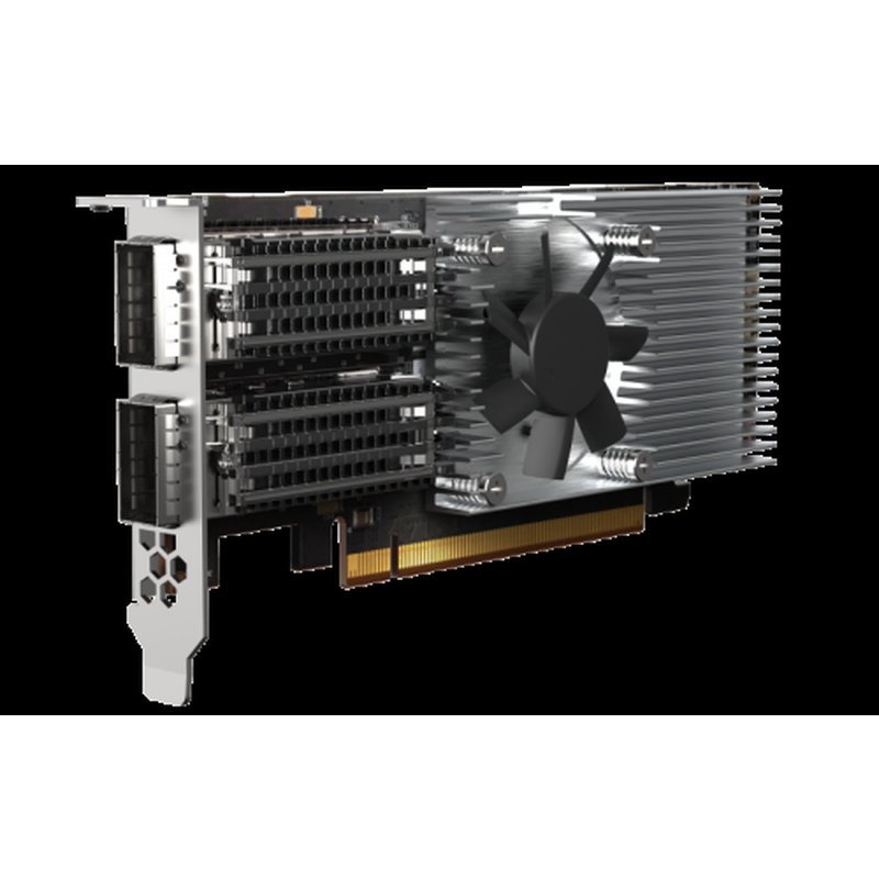 QNAP QXG-100G2SF-E810 adaptador y tarjeta de red Interno Fibra 100000 Mbit/s - Imagen 3