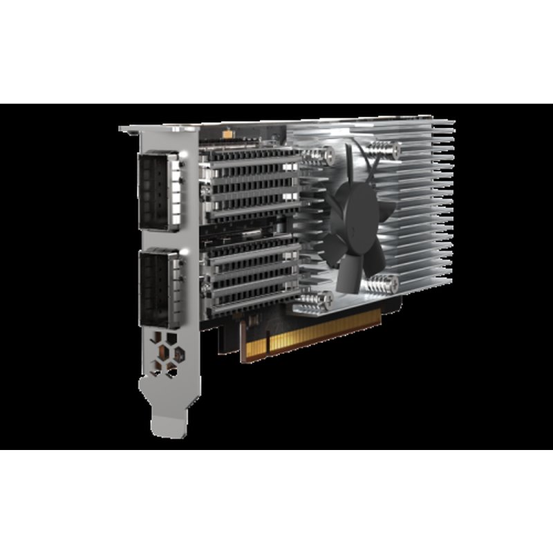 QNAP QXG-100G2SF-E810 adaptador y tarjeta de red Interno Fibra 100000 Mbit/s - Imagen 4