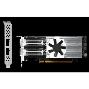 QNAP QXG-100G2SF-E810 adaptador y tarjeta de red Interno Fibra 100000 Mbit/s