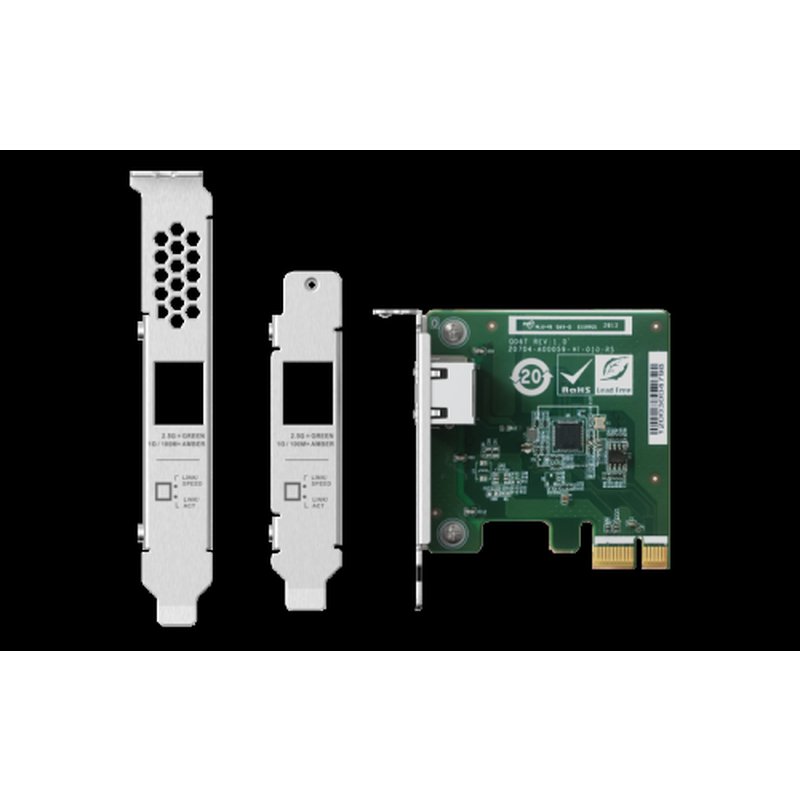 QNAP QXG-2G1T-I225 adaptador y tarjeta de red Interno Ethernet 2500 Mbit/s - Imagen 2