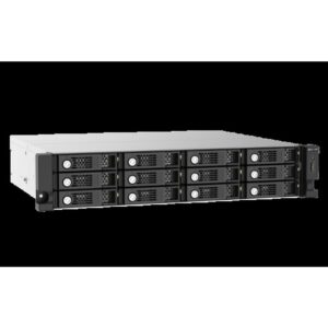 QNAP TL-R1220Sep-RP Carcasa de disco duro/SSD Negro, Gris 2.5/3.5"