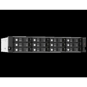 QNAP TL-R1220Sep-RP Carcasa de disco duro/SSD Negro, Gris 2.5/3.5"