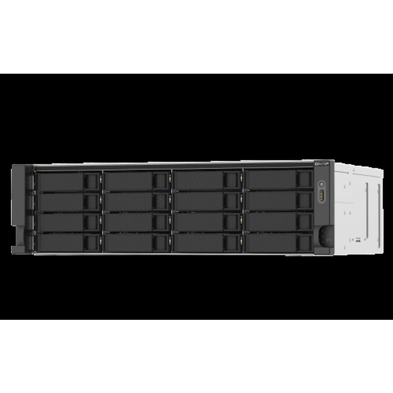 QNAP TS-1673AU-RP-16G servidor de almacenamiento NAS Bastidor (3U) Ethernet Negro, Gris V1500B - Imagen 3
