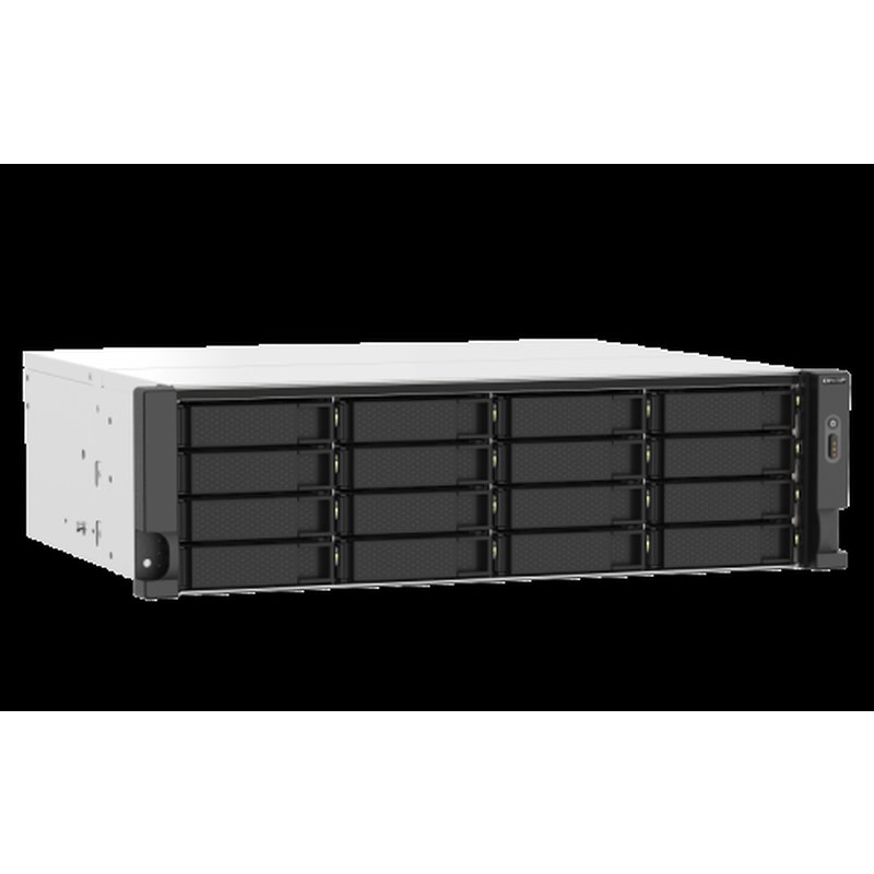 QNAP TS-1673AU-RP-16G servidor de almacenamiento NAS Bastidor (3U) Ethernet Negro, Gris V1500B - Imagen 4