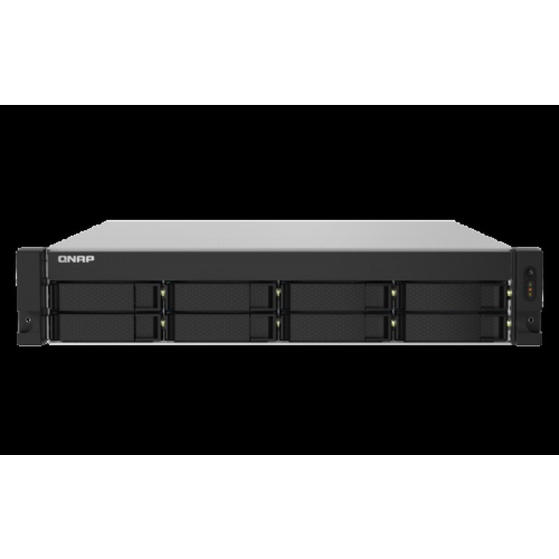 QNAP TS-832PXU-RP NAS Bastidor (2U) Ethernet Negro AL324