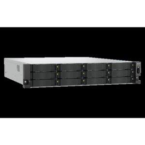 QNAP TS-H1277AXU-RP NAS Bastidor (2U) Ethernet Negro E-2136