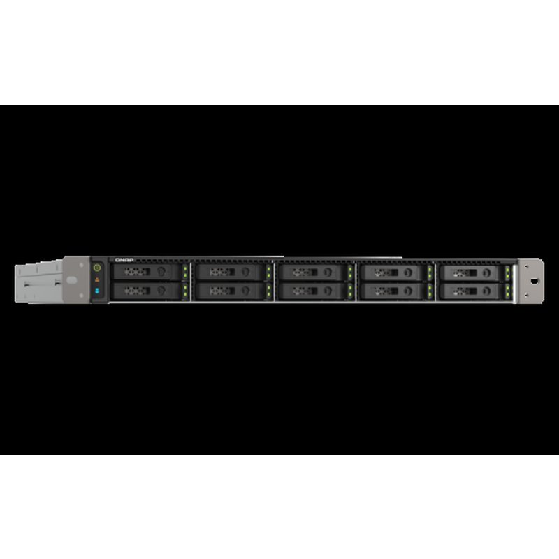 QNAP TS-h1090FU NAS Bastidor (1U) Ethernet Negro, Gris 7232P - Imagen 4