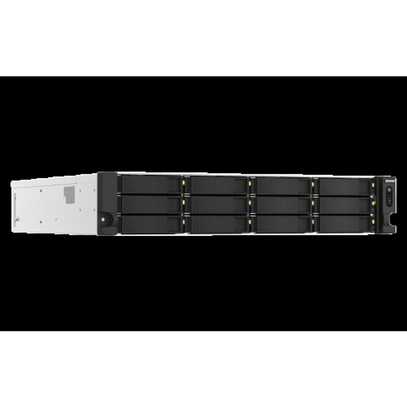 QNAP TS-h1887XU-RP NAS Bastidor (2U) Ethernet Negro, Blanco E-2334 - Imagen 2