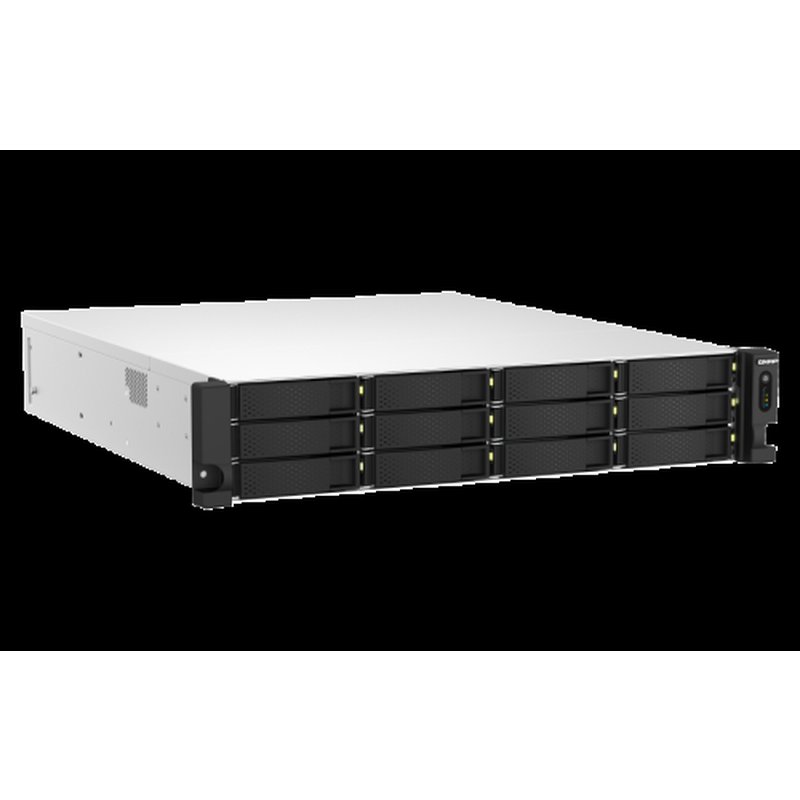 QNAP TS-h1887XU-RP NAS Bastidor (2U) Ethernet Negro, Blanco E-2334 - Imagen 3