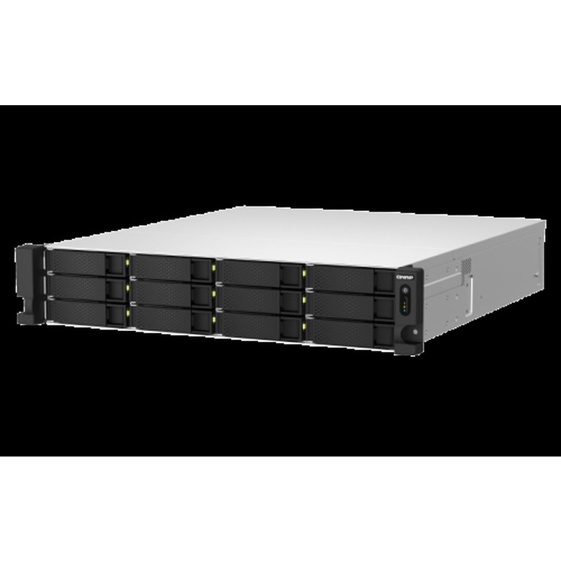 QNAP TS-h1887XU-RP NAS Bastidor (2U) Ethernet Negro, Blanco E-2334 - Imagen 5