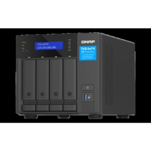 QNAP TVS-H474 NAS Torre Ethernet Negro G7400