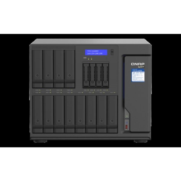 QNAP TVS-h1688X NAS Torre Ethernet Negro W-1250