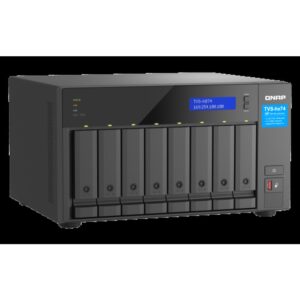 QNAP TVS-h874 NAS Torre Ethernet Negro
