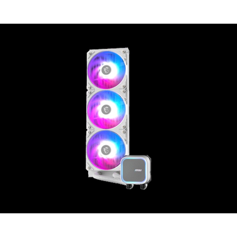 MSI MAG CORELIQUID A13 360 WHITE sistema de refrigeración para ordenador Placa base, Procesador Sistema de refrigeración líquida todo en uno 12 cm Blanco 1 pieza(s) MSI MAG CORELIQUID A13 360 WHITE sistema de refrigeración para ordenador Placa base, Procesador Sistema de refrigeración líquida todo en uno 12 cm Blanco 1 pieza(s) - Imagen 2