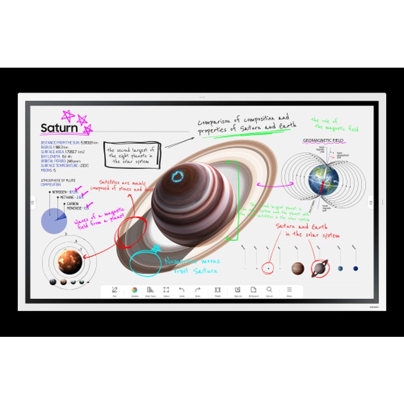 Samsung WM55B Pantalla plana para señalización digital 139,7 cm (55") VA Wifi 350 cd / m² 4K Ultra HD Blanco Pantalla táctil Procesador incorporado Tizen 6.5 16/7 Samsung WM55B Pantalla plana para señalización digital 139,7 cm (55") VA Wifi 350 cd / m² 4K Ultra HD Blanco Pantalla táctil Procesador incorporado Tizen 6.5 16/7