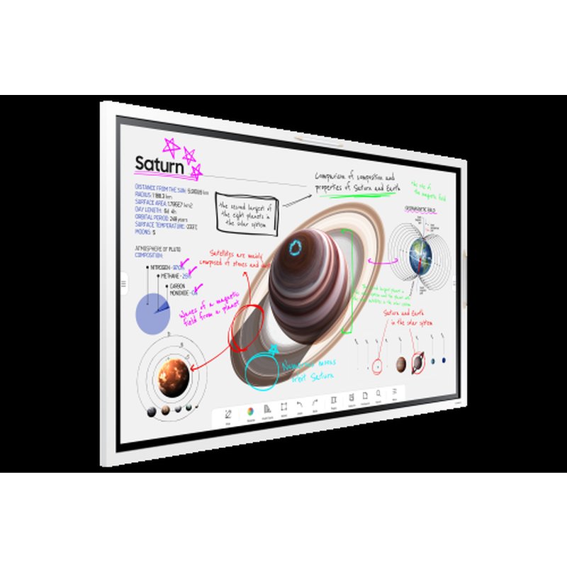 Samsung WM55B Pantalla plana para señalización digital 139,7 cm (55") VA Wifi 350 cd / m² 4K Ultra HD Blanco Pantalla táctil Procesador incorporado Tizen 6.5 16/7 Samsung WM55B Pantalla plana para señalización digital 139,7 cm (55") VA Wifi 350 cd / m² 4K Ultra HD Blanco Pantalla táctil Procesador incorporado Tizen 6.5 16/7 - Imagen 5