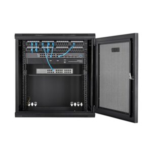 StarTech.com Armario Rack de Servidores 12U 19" para Montaje en Pared - Profundidad de 40,6cm/16" y Puerta Abisagrada - Estante y Paneles Laterales Adaptables - con Ventilación y Ensamblado StarTech.com Armario Rack de Servidores 12U 19" para Montaje en Pared - Profundidad de 40,6cm/16" y Puerta Abisagrada - Estante y Paneles Laterales Adaptables - con Ventilación y Ensamblado
