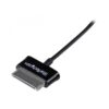 StarTech.com Cable Adaptador 3m Conector Dock USB para Samsung Galaxy Tab - Negro - USB A Macho StarTech.com Cable Adaptador 3m Conector Dock USB para Samsung Galaxy Tab - Negro - USB A Macho