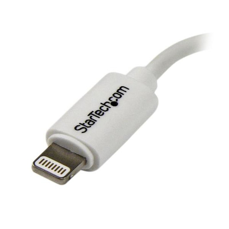 StarTech.com Cable Adaptador Blanco Micro USB a Conector Apple Lightning de 8 Pines para iPhone / iPod / iPad StarTech.com Cable Adaptador Blanco Micro USB a Conector Apple Lightning de 8 Pines para iPhone / iPod / iPad - Imagen 3