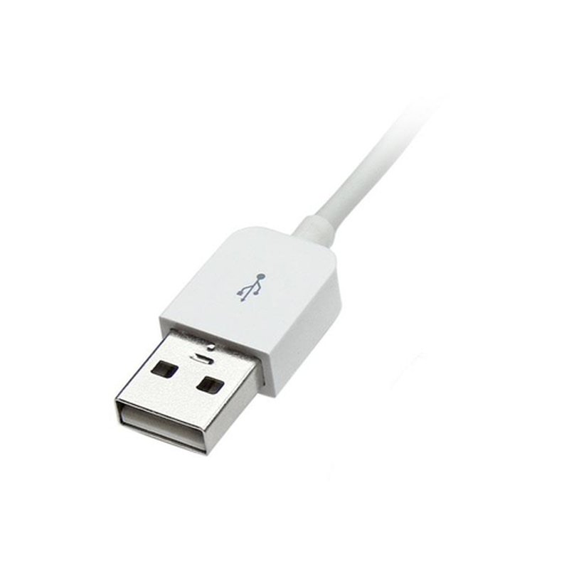 StarTech.com Cable Cargador 1m Conector Dock Connector de Apple Ángulo Derecho 30 Pines a USB iPod iPhone iPad StarTech.com Cable Cargador 1m Conector Dock Connector de Apple Ángulo Derecho 30 Pines a USB iPod iPhone iPad - Imagen 4