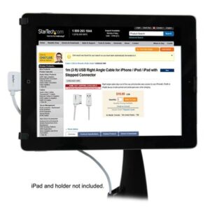 StarTech.com Cable Cargador 1m Conector Dock Connector de Apple Ángulo Derecho 30 Pines a USB iPod iPhone iPad StarTech.com Cable Cargador 1m Conector Dock Connector de Apple Ángulo Derecho 30 Pines a USB iPod iPhone iPad