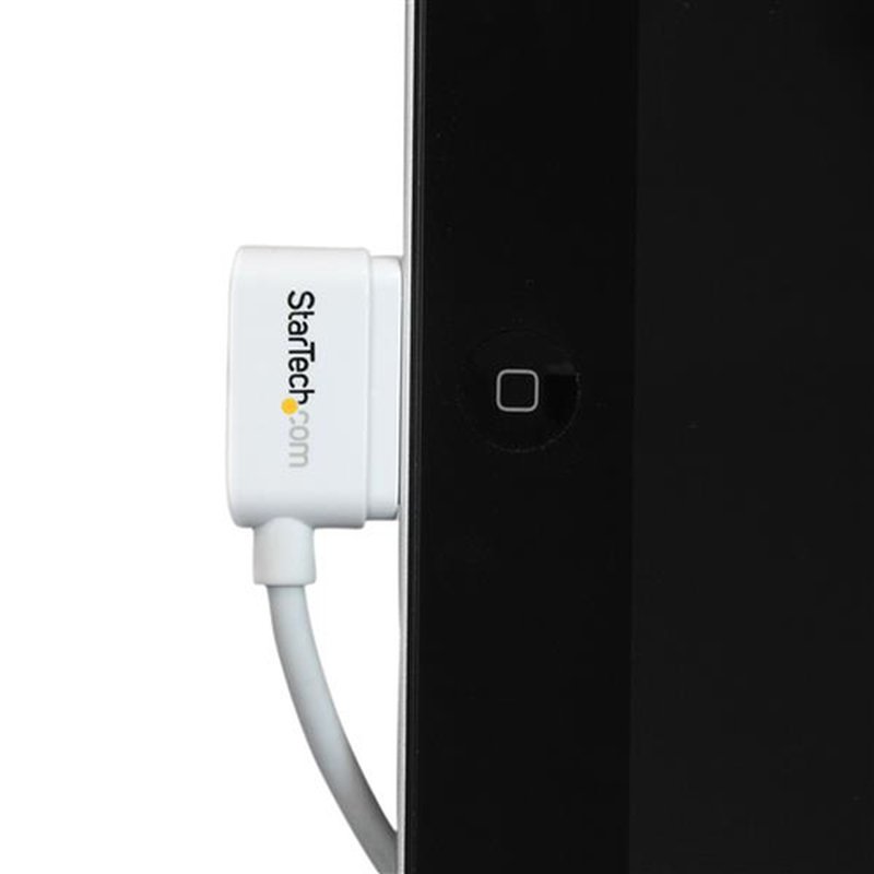 StarTech.com Cable Cargador 1m Conector Dock Connector de Apple Ángulo Derecho 30 Pines a USB iPod iPhone iPad StarTech.com Cable Cargador 1m Conector Dock Connector de Apple Ángulo Derecho 30 Pines a USB iPod iPhone iPad - Imagen 6