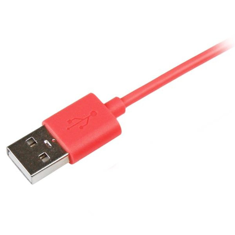 StarTech.com Cable de 1 metro con Conector Lightning de Apple a USB para iPhone / iPod / iPad - Rosa StarTech.com Cable de 1 metro con Conector Lightning de Apple a USB para iPhone / iPod / iPad - Rosa - Imagen 4