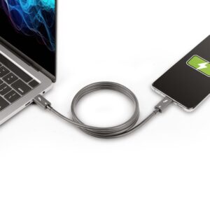 StarTech.com Cable de 1m Thunderbolt 4 - 40Gbps - PD 100W - Vídeo 4K/8K - Cable Thunderbolt 4 con Certificación Intel - Compatible con USB4/Thunderbolt 3/USB 3.2/USB Tipo C/DisplayPort