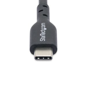 StarTech.com Cable de Carga USB-C de 1m - Cable USB Tipo C - Cable de Carga para Ordenador Portátil USB Tipo C USB 2.0 - PD de 60W 3A - Cubierta de TPE - Cable de Datos USB-C - Macho a Macho