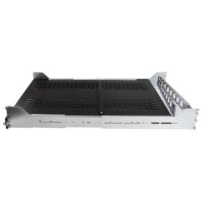 StarTech.com Estante Ventilado Deslizante de 2U con Gestión de Cableado y Profundidad Ajustable para Rack - 22,7kg