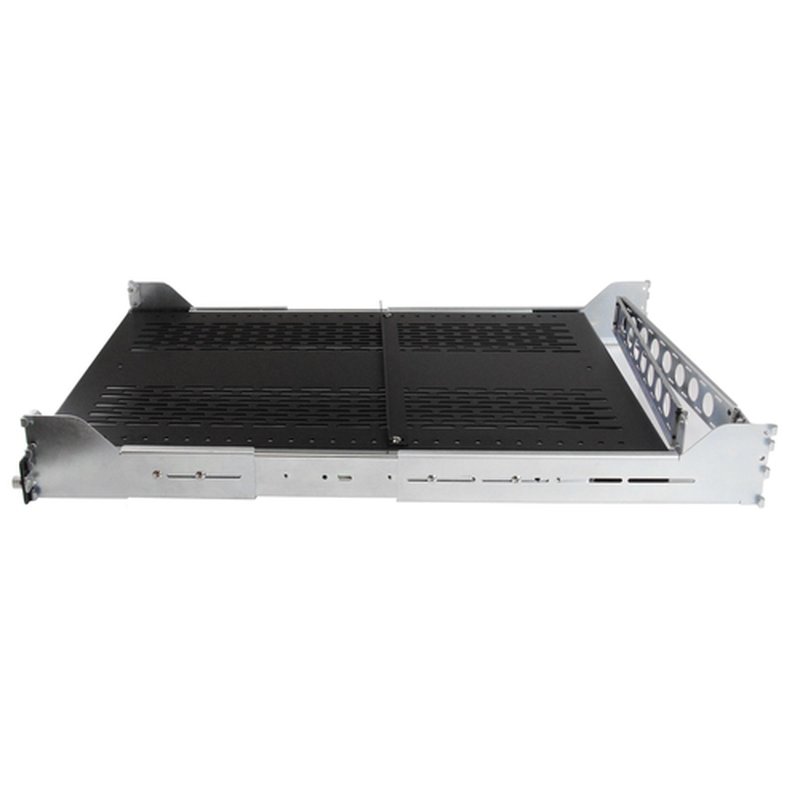 StarTech.com Estante Ventilado Deslizante de 2U con Gestión de Cableado y Profundidad Ajustable para Rack - 22,7kg - Imagen 2