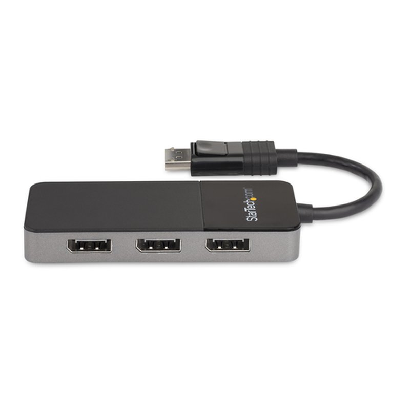 StarTech.com Hub MST de 3 Puertos DisplayPort 1.4 - Divisor Splitter DP para 3 Monitores - Adaptador DisplayPort a 3x DisplayPort de 4K - Alimentado por USB - Windows Solamente - Imagen 3