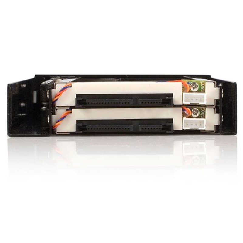 StarTech.com Rack Móvil Backplane de 2 Discos Duros HDD SATA 2,5" Pulgadas sin Bandeja Bahía 3,5" - Imagen 6