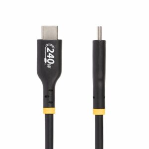 Alternative view of StarTech.com USB2EPR1M cable USB 1 m USB 2.0 USB C Negro